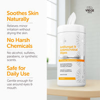 Antifungal & Antimicrobial Wipes