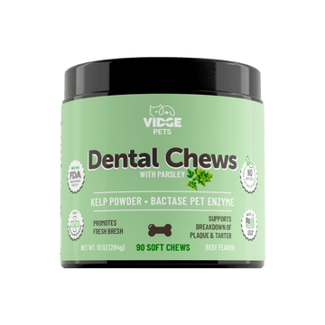 Dental support - Say Goodbye to Doggy Breath.