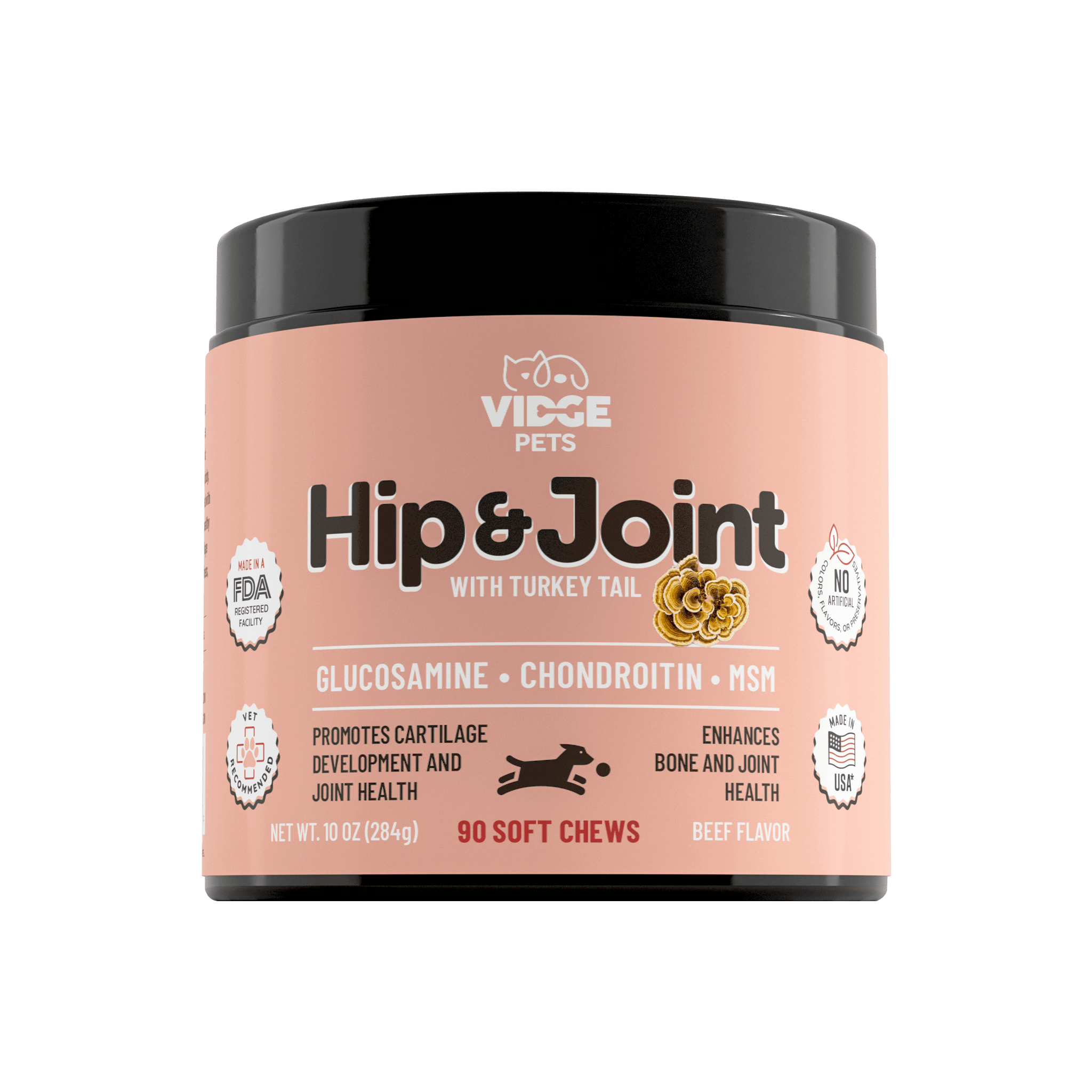 Hip & Joint Support  with Organic Turkey Tail Extract