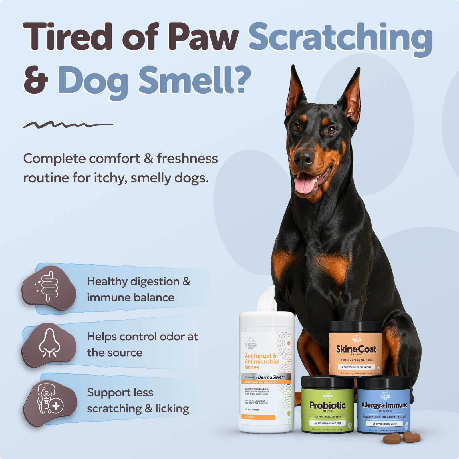 The Itchy and stinky dog bundle